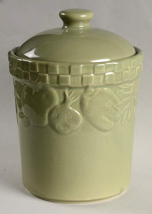 Home Grown Large Canister & Lid by Signature-1