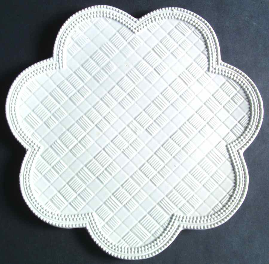 Chantilly White Lace Dinner Plate by Studio Nova-1