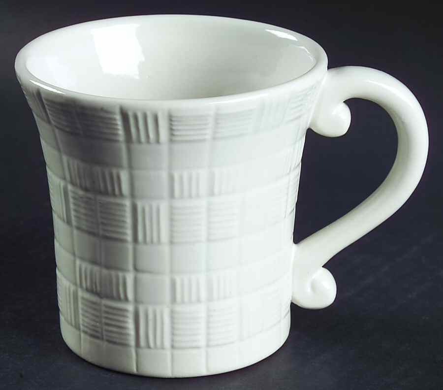 Chantilly White Graphic Mug by Studio Nova-1