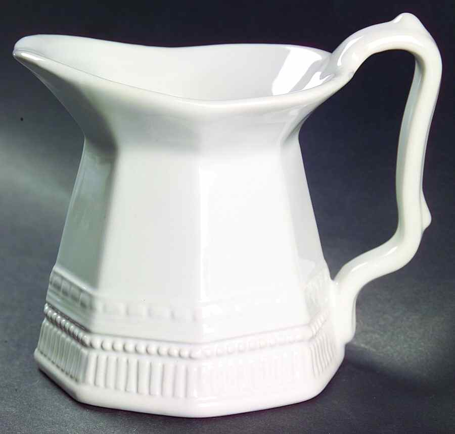 Chantilly White Graphic Creamer by Studio Nova-1