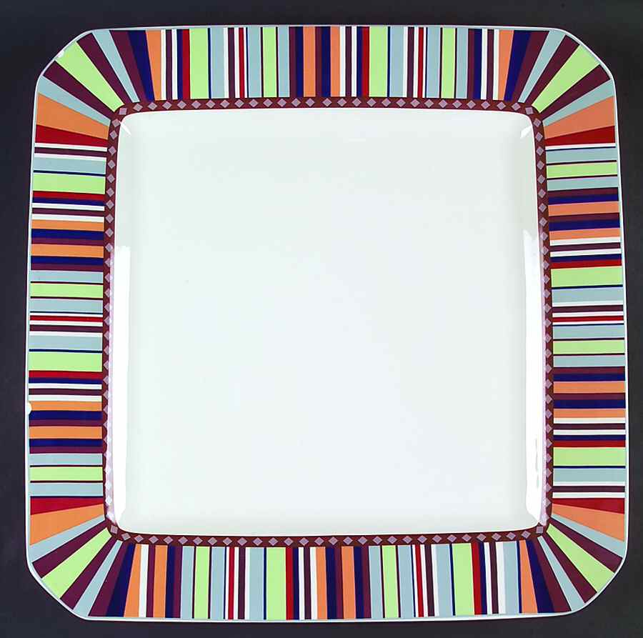 Color Vista 16" Square Serving Platter by Studio Nova-1