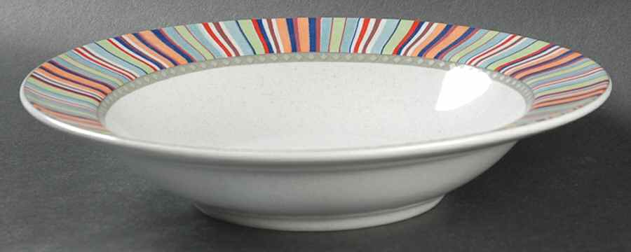 Color Vista Rim Soup Bowl by Studio Nova-1