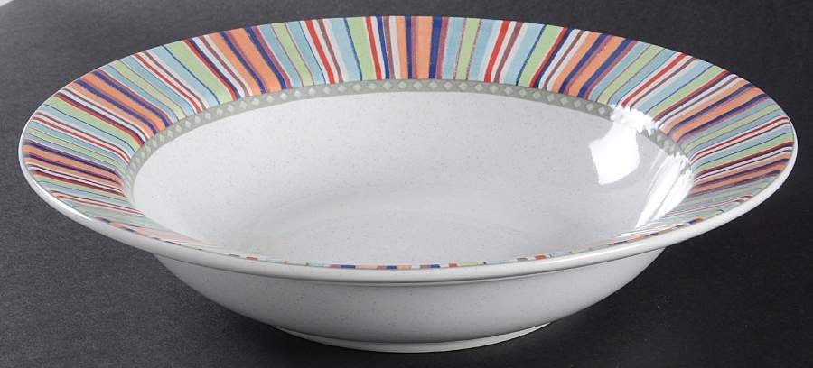 Color Vista 9" Round Vegetable Bowl by Studio Nova-1