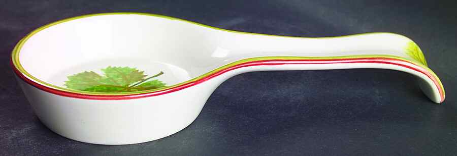 Leaf Harmony Spoon Rest/Holder (Holds 1 Spoon) by Studio Nova-1