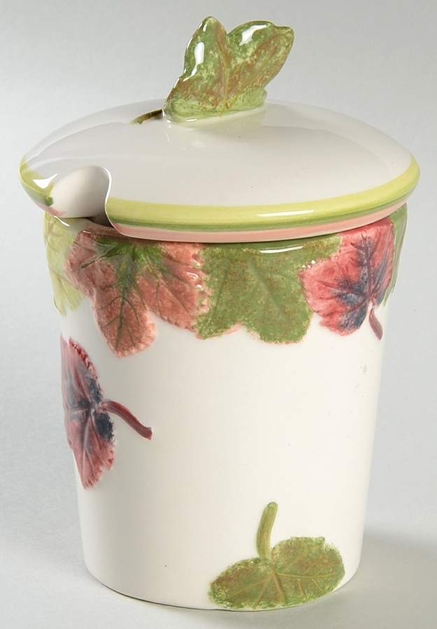 Leaf Harmony Sugar Bowl & Lid by Studio Nova-1