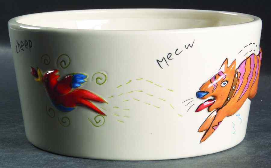 Food Chain 7" Round Bowl by Studio Nova-1
