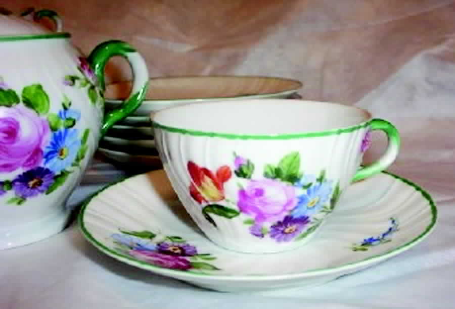 1510 Flat Cup & Saucer Set by Haas-Czjzek Coronado-1