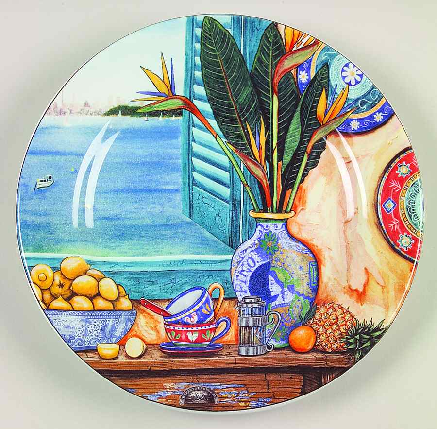 Vista Salad Plate by Sakura-1