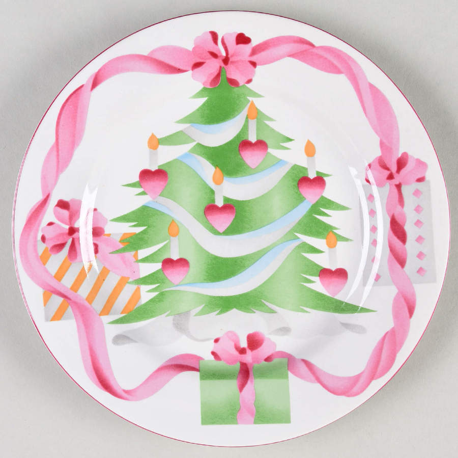 Home for Christmas (China) Salad Plate/Gravy Boat Stand by Sango-1