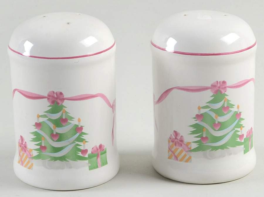 Home for Christmas (China) Salt & Pepper Set by Sango-1