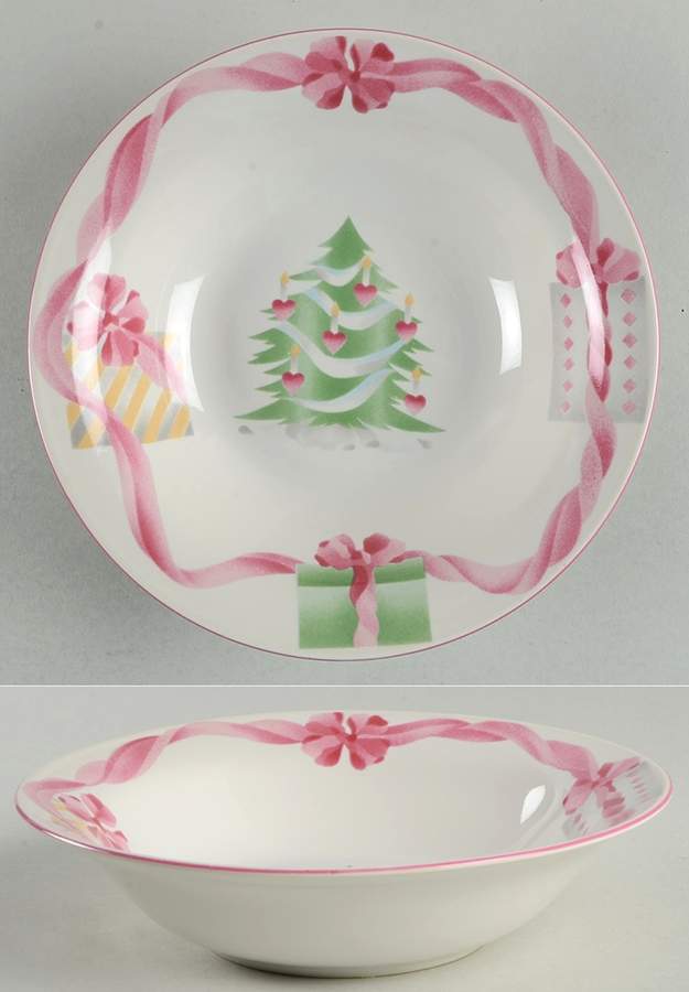 Home for Christmas (China) Coupe Soup Bowl by Sango-1