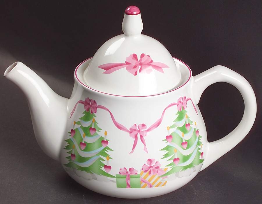 Home for Christmas (China) Teapot & Lid by Sango-1