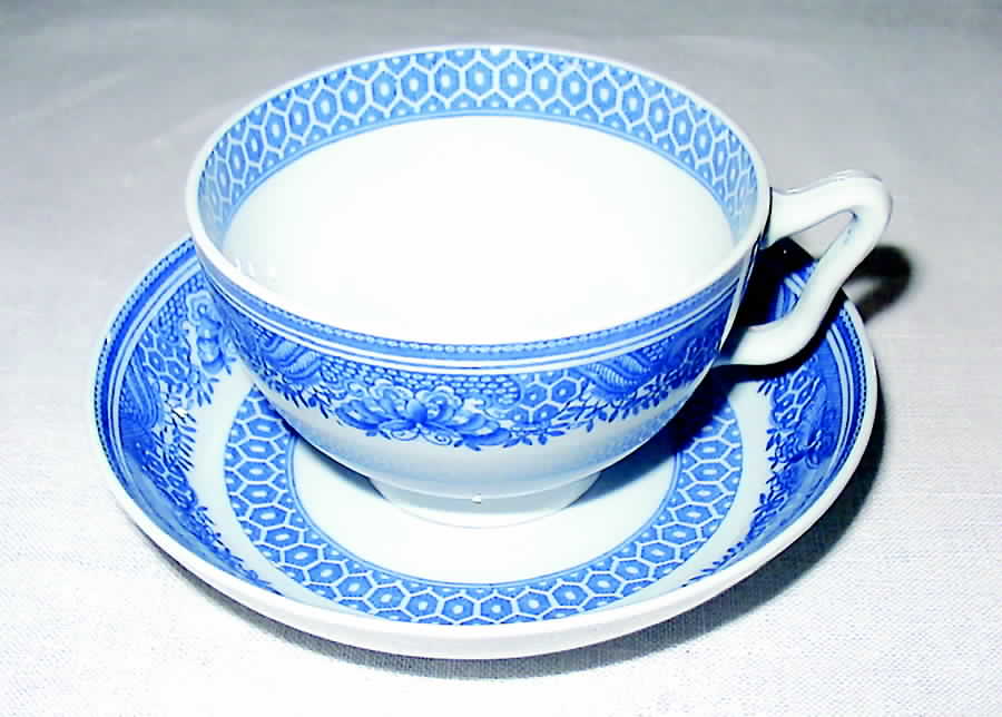 SP371 Footed Cup & Saucer Set by Spode-1