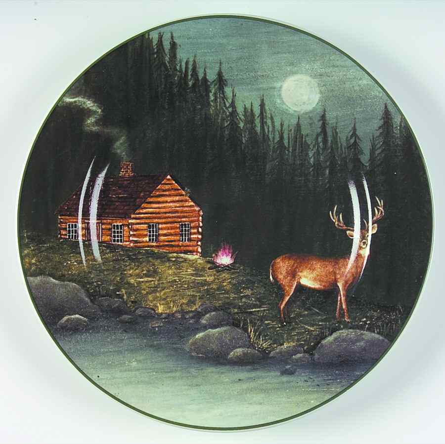 Northwoods Salad Plate by Sakura-1