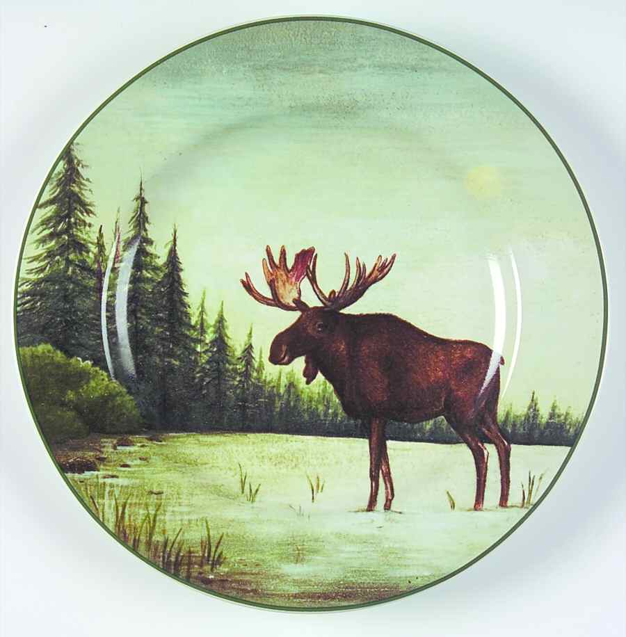 Northwoods Salad Plate by Sakura-1