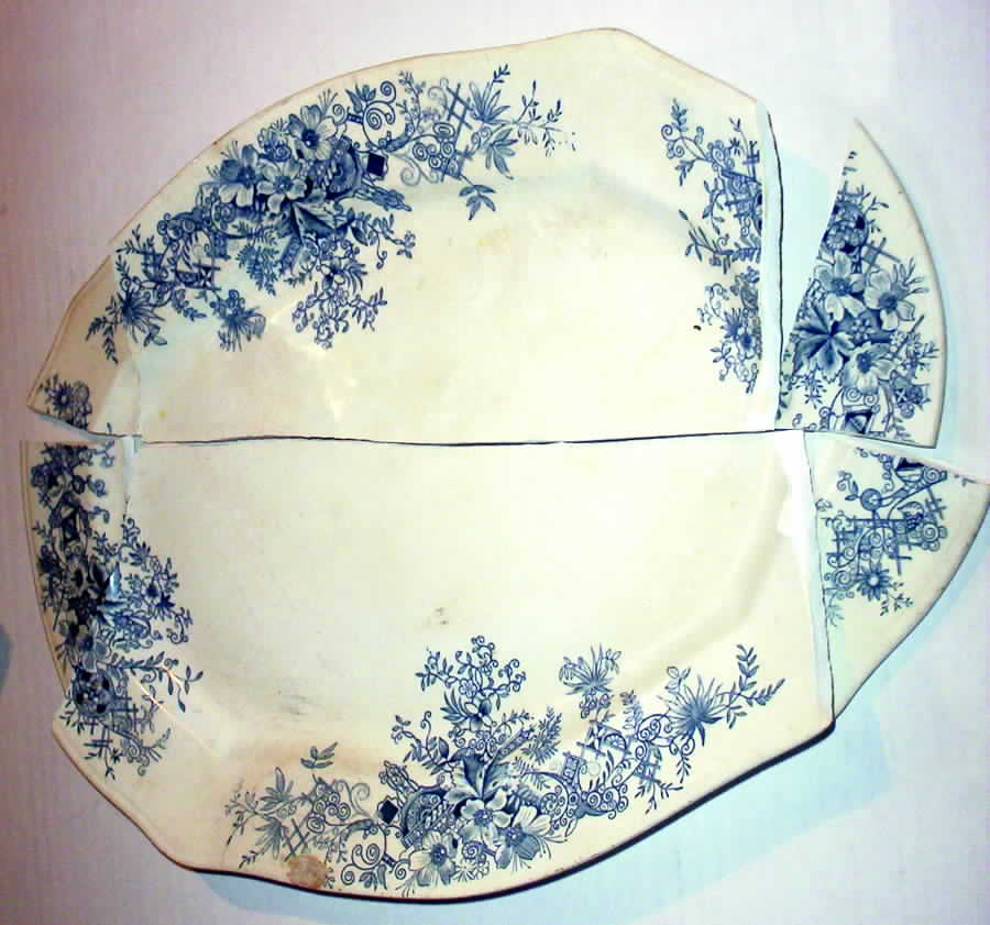 Venice 14" Oval Serving Platter by Smith, Ford & Jones-1