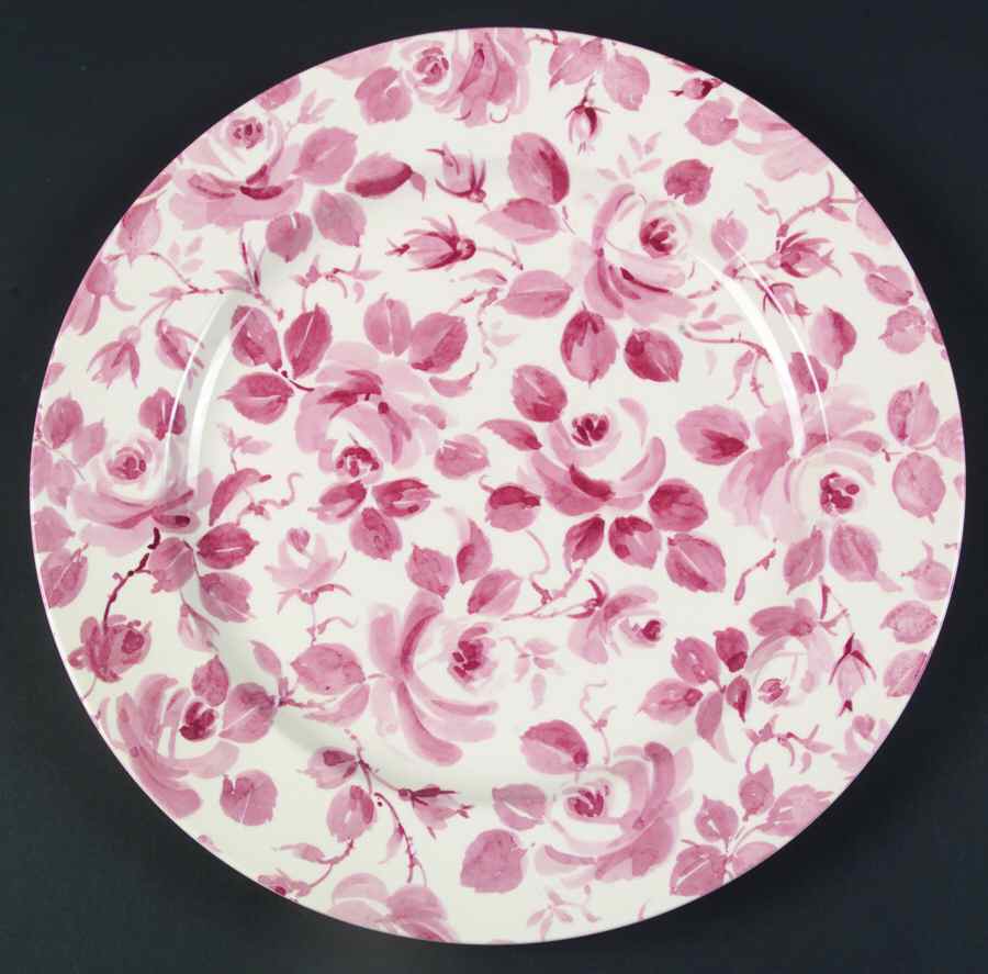 SP374 Red Service Plate (Charger) by Spode-1