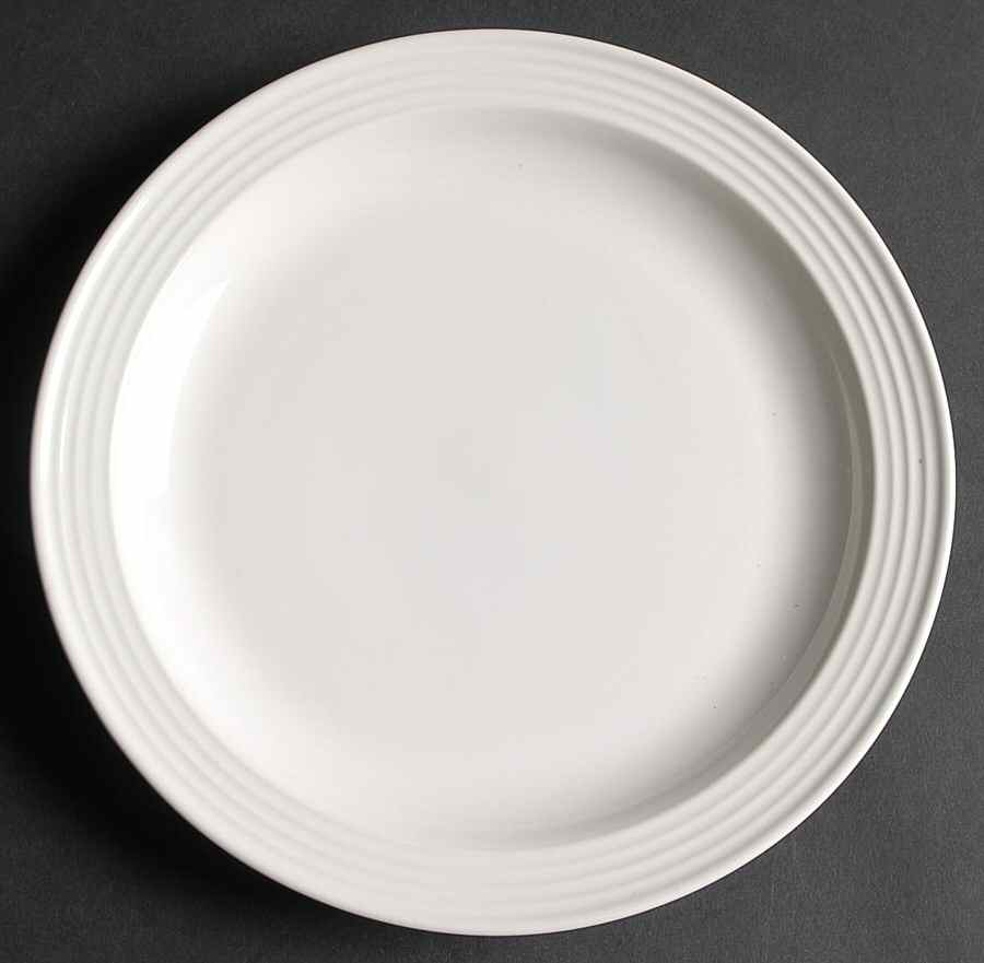 Velvet White Salad Plate by Studio Nova-1