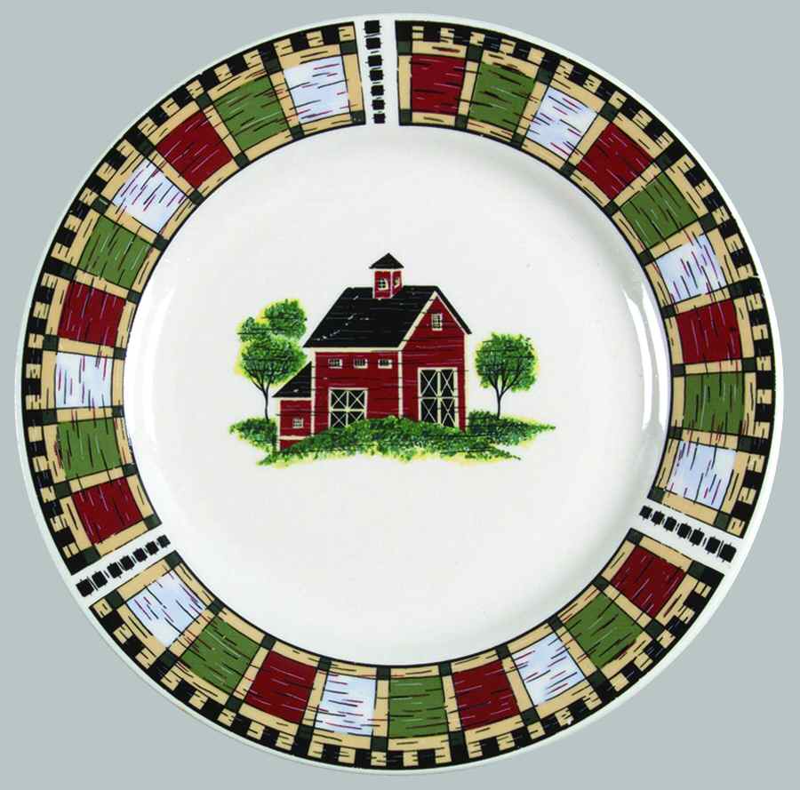 Homestead Salad Plate by Sakura-1