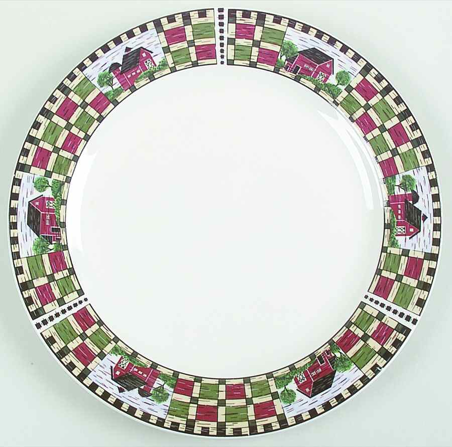 Homestead Dinner Plate by Sakura-1