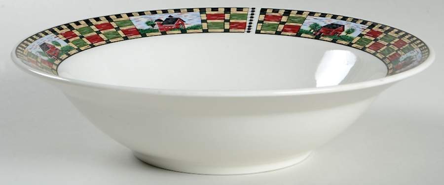 Homestead 9" Round Vegetable Bowl by Sakura-1