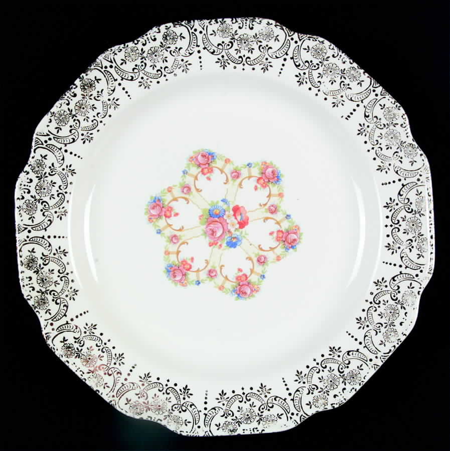 SAB71 (Rim) Dinner Plate by Sabin-1