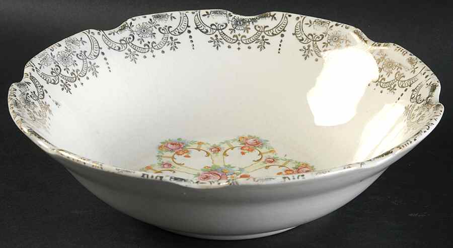 SAB71 (Rim) 8" Round Vegetable Bowl by Sabin-1