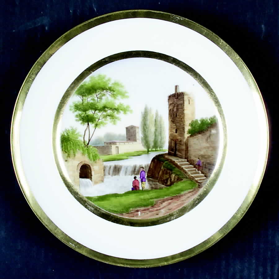 SPF19 Salad Plate by Sevres Porcelain (France)-1