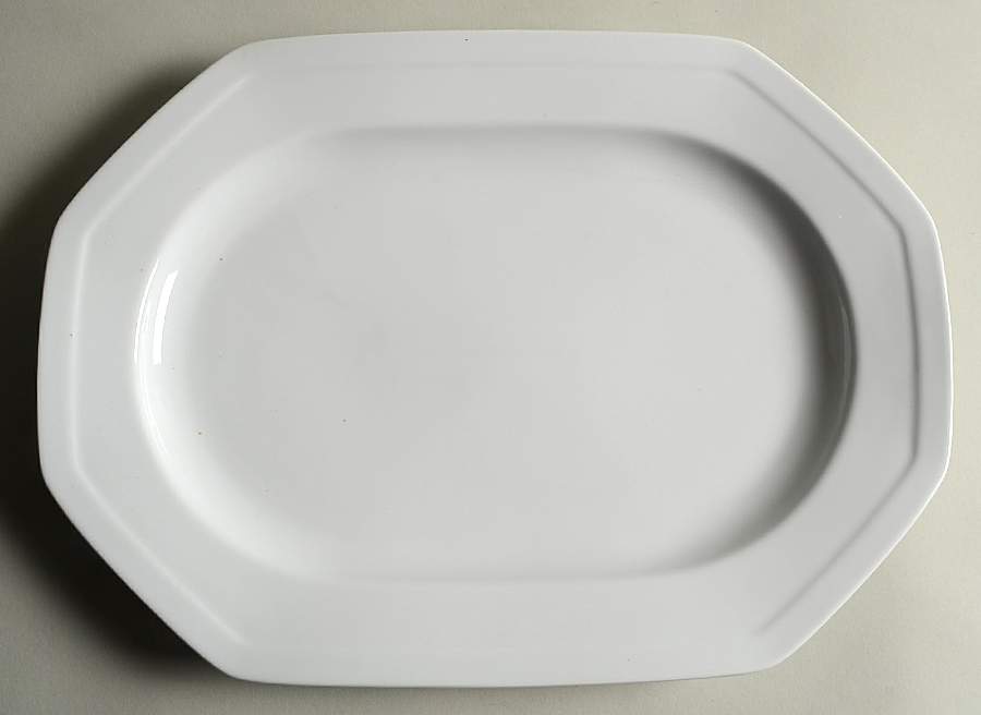 Maison Blanche 14" Oval Serving Platter by Studio Nova-1
