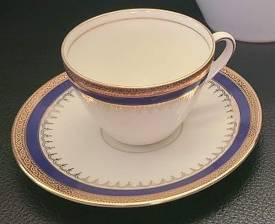 31204 Flat Cup & Saucer Set by Seltmann-1