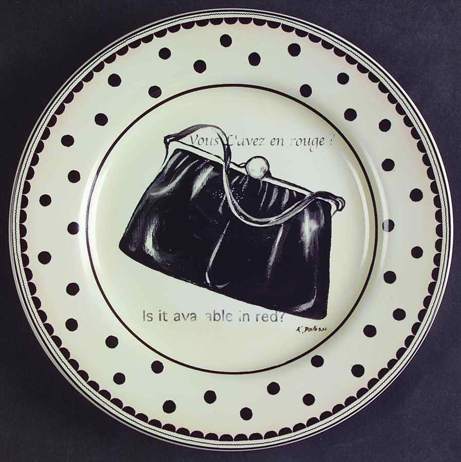 Mademoiselle Bread & Butter Plate by Sakura-1