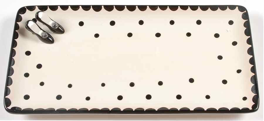 Mademoiselle Large Sandwich Tray by Sakura-1