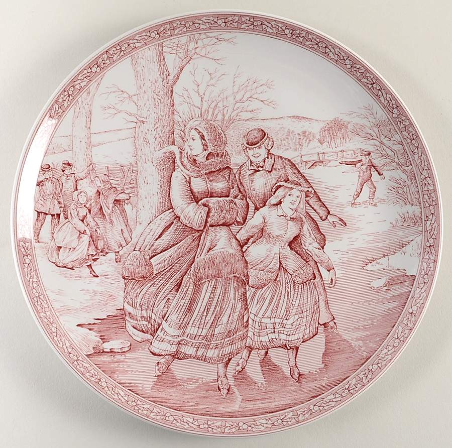 St. Nick Salad Plates & Mugs Salad/Dessert Plate by Spode-1