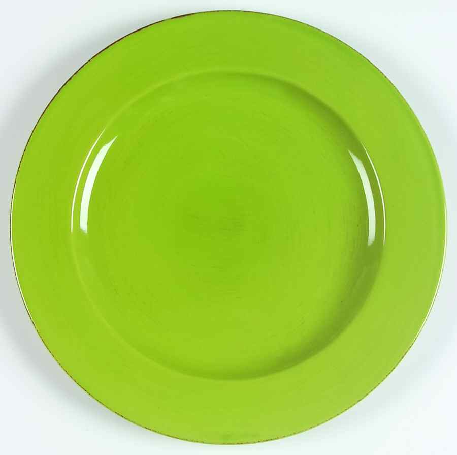 Lucca Apple (Green) Dinner Plate by Signature-1