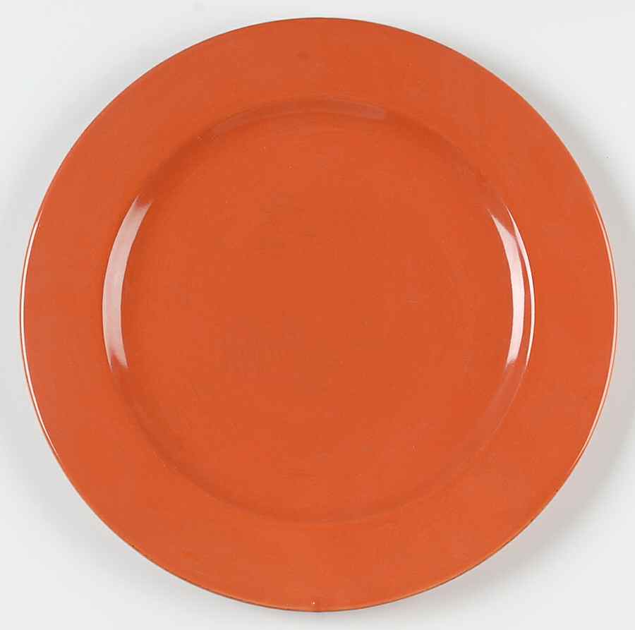 Lucca Persimmon (Orange) Dinner Plate by Signature-1