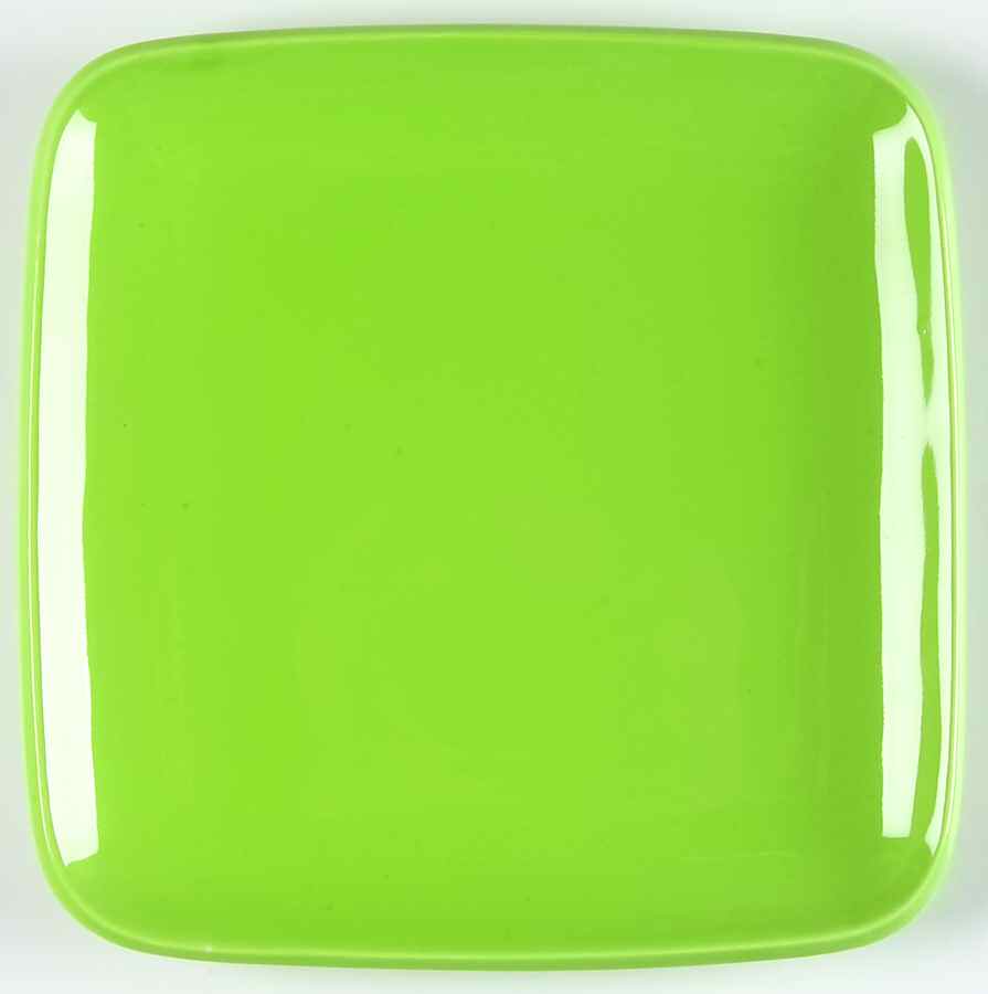 Forma Green Square Salad Plate by Signature-1