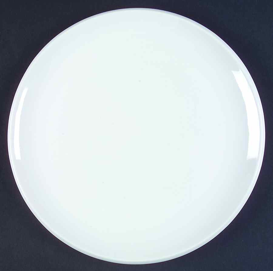 Forma White Dinner Plate by Signature-1