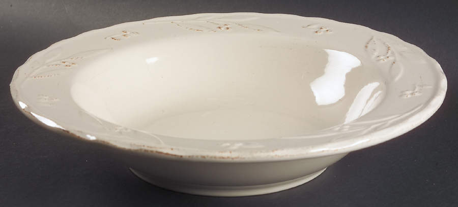 Bella Ivory 13" Large Salad Serving Bowl by Signature-1