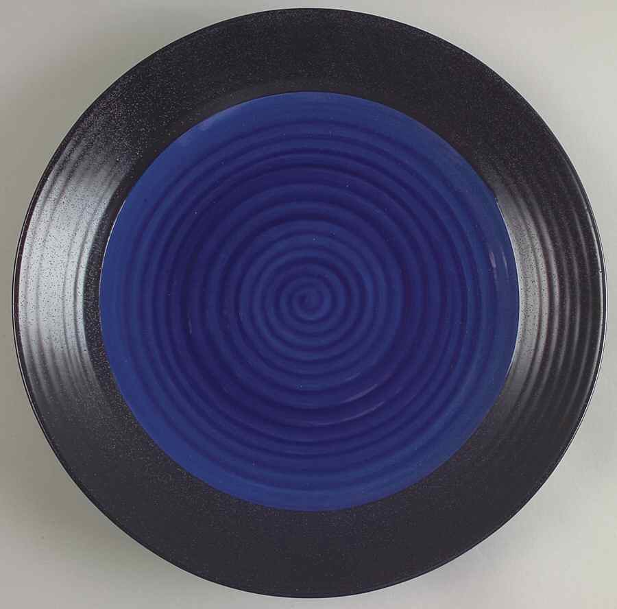 Tides Blue Dinner Plate by Sakura-1