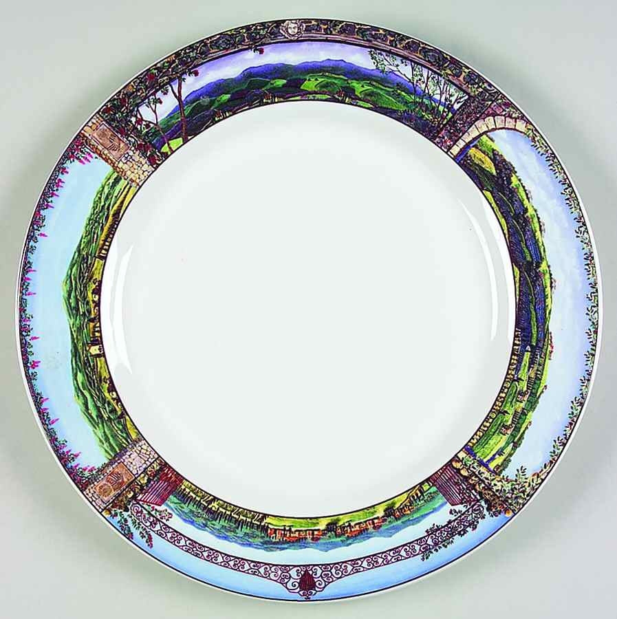 Tuscan Travels 12" Chop Plate (Round Platter) by Sakura-1