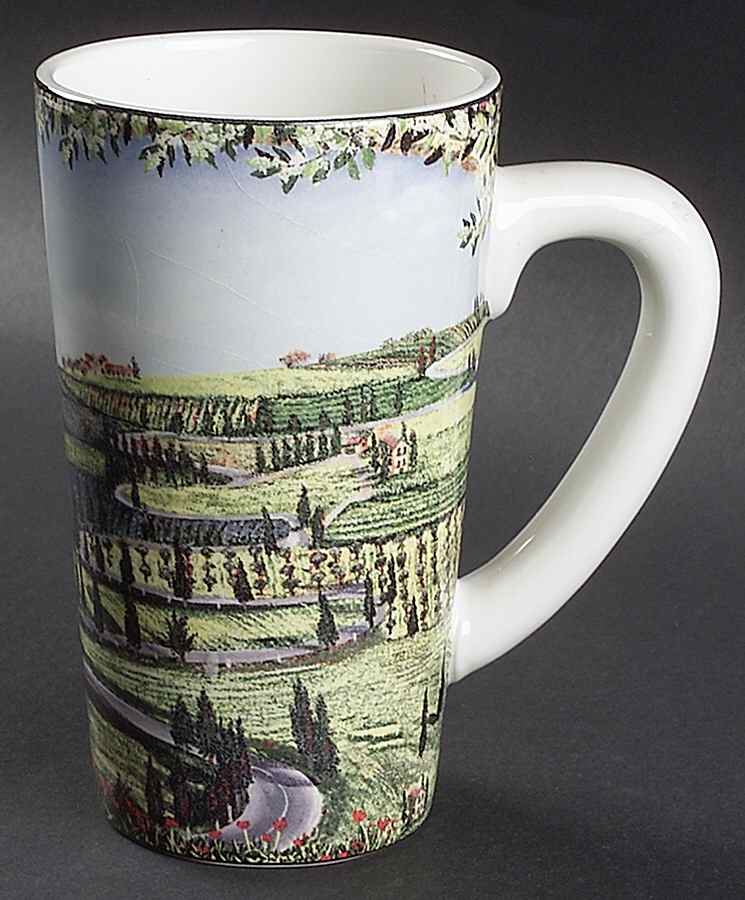 Tuscan Travels Latte Mug by Sakura-1