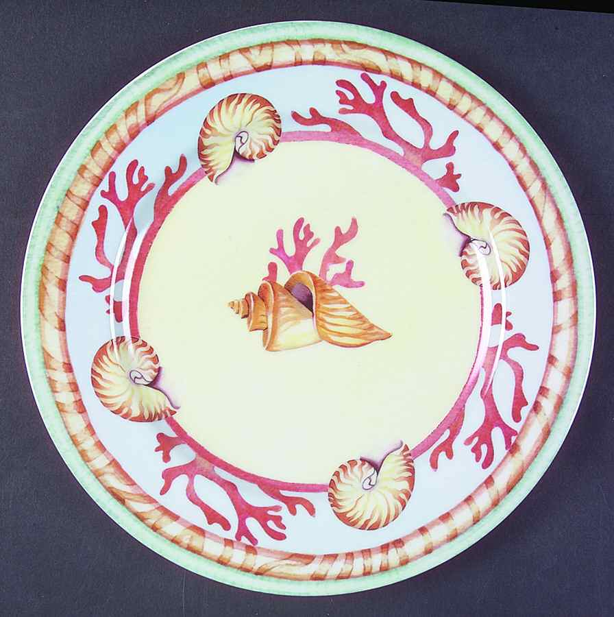 Collecting Sea Shells Dinner Plate by Sadek-1