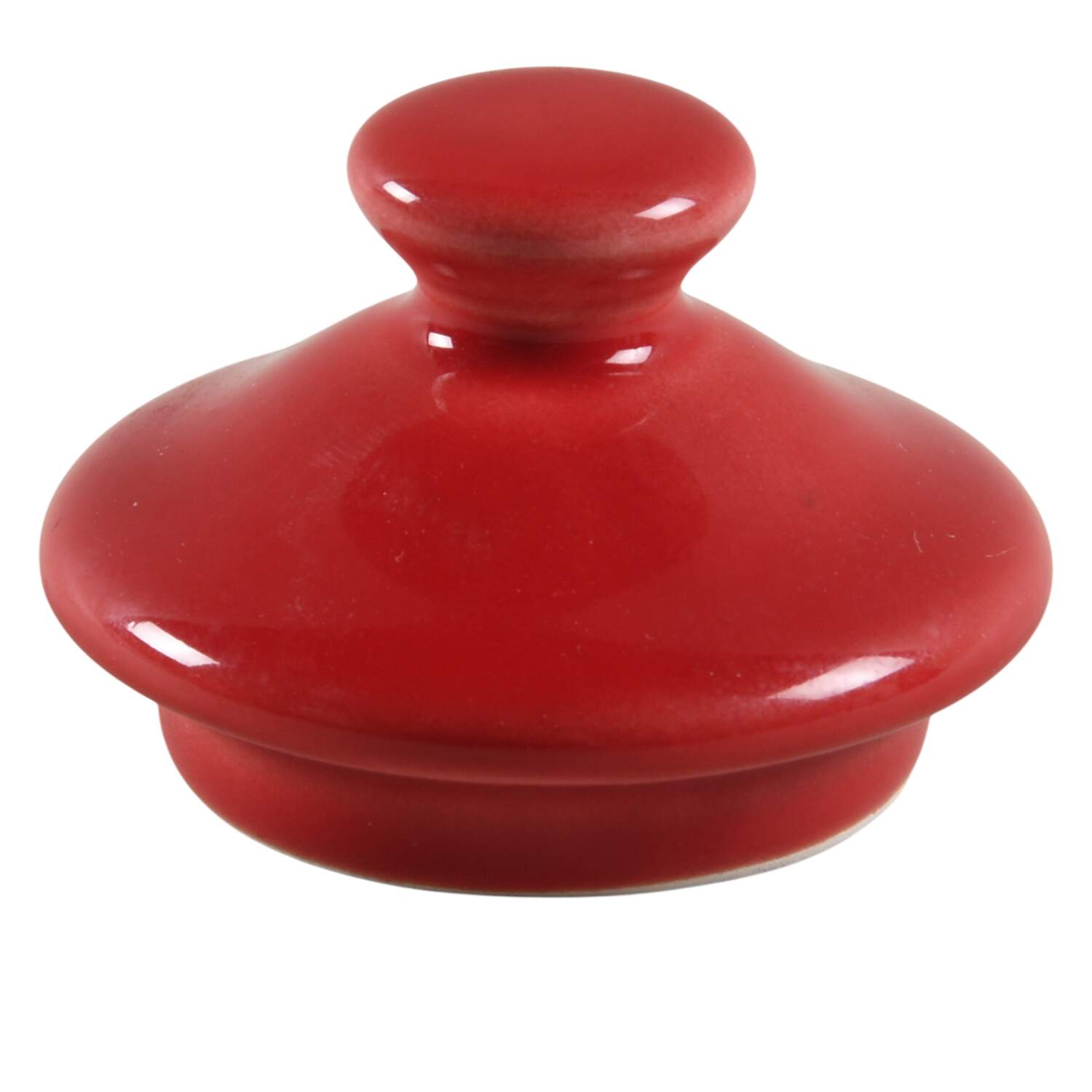 Sunflower Red Lid for Sugar Bowl by Sadek-1