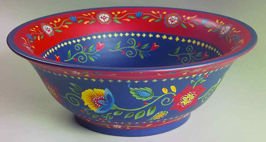 Emily 11" Round Decorative Bowl by Sadek-1