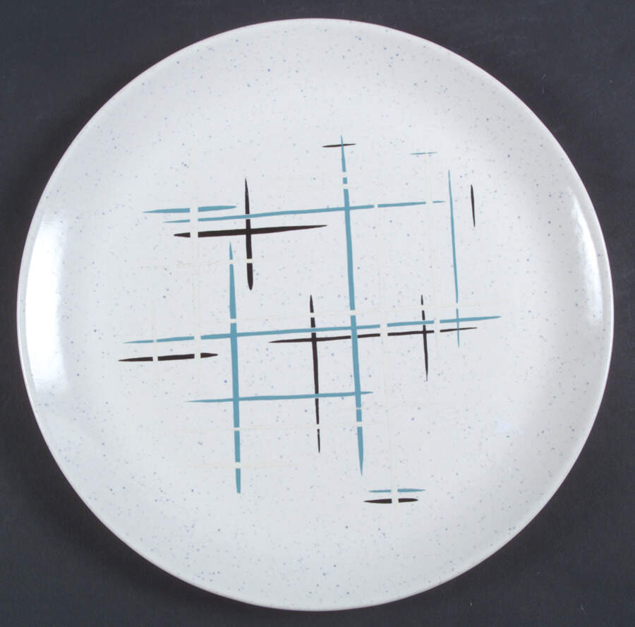 Jack Straw Constellation (White) Dinner Plate by Salem-1