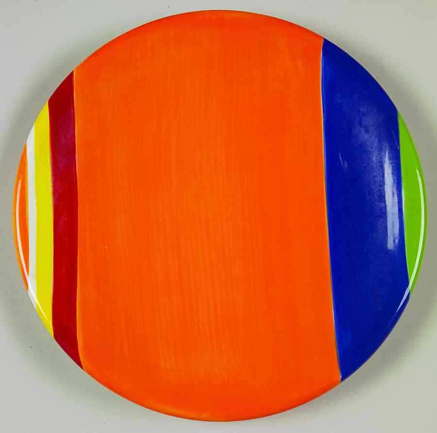 Colorfest III Orange Salad Plate by Sonoma Home-1