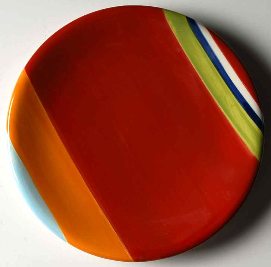 Colorfest III Red Salad Plate by Sonoma Home-1