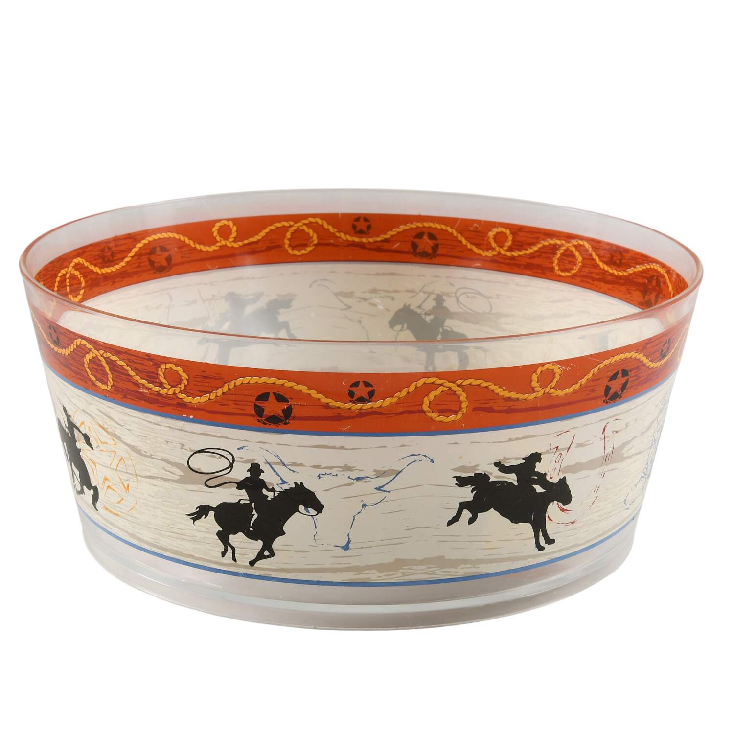Happy Trails 10" Large Melamine Salad Serving Bowl by Sonoma Home-1
