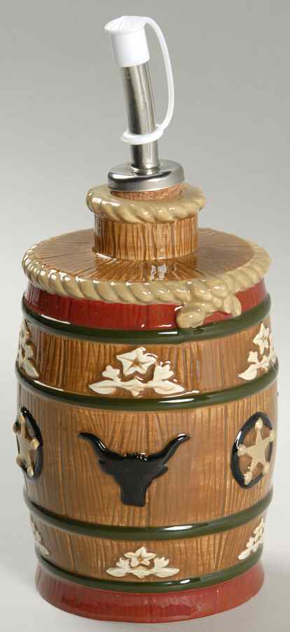 Happy Trails Oil Jar & Drizzle Spout by Sonoma Home-1