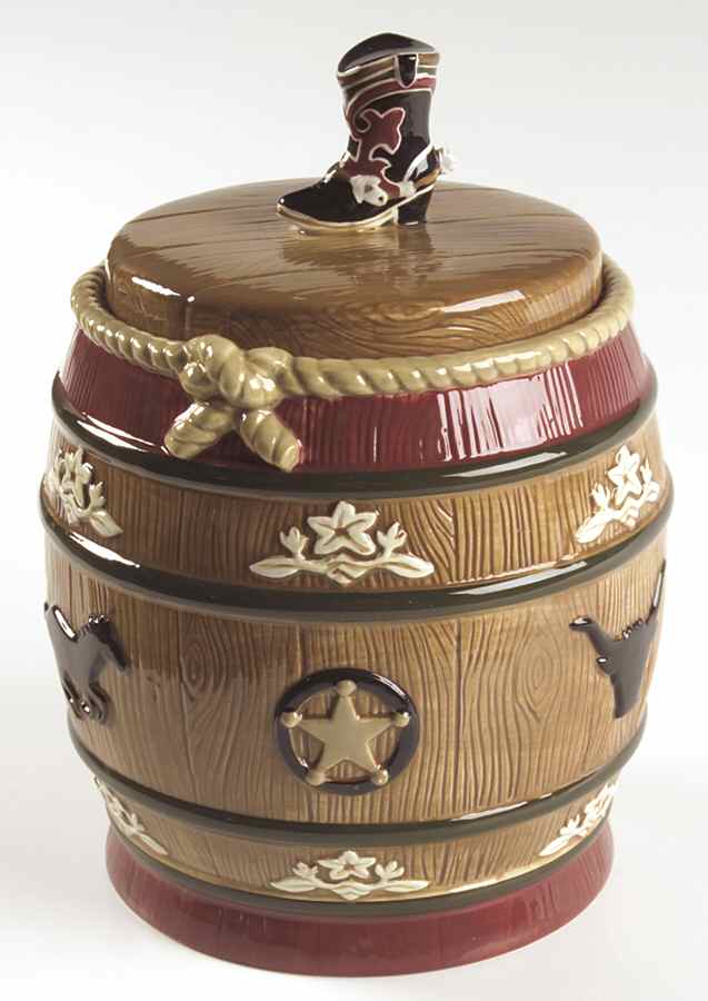 Happy Trails Medium Canister & Lid by Sonoma Home-1